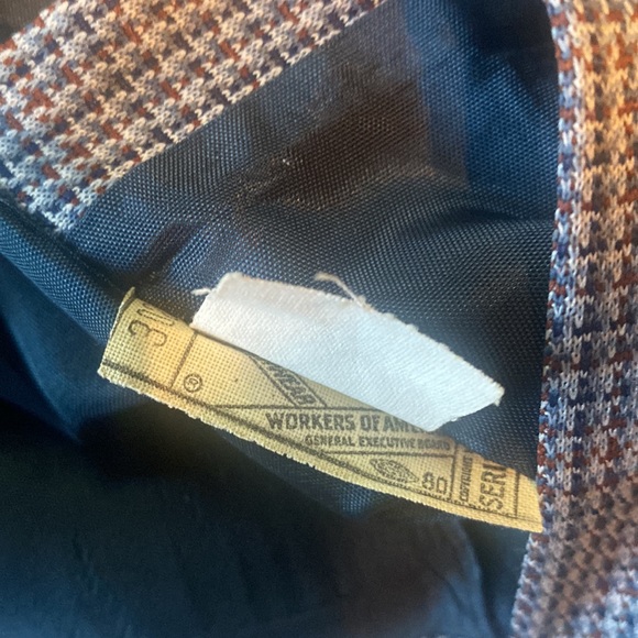 Vintage JCPennys Mens Shop Tweed sport coat - Picture 8 of 10